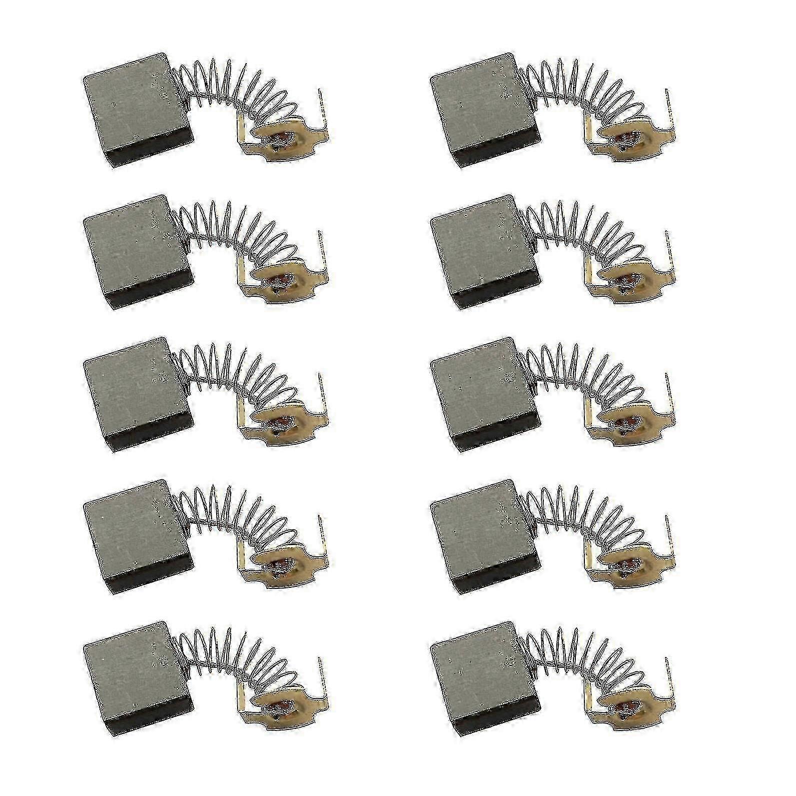 Carbon brushes, 10-piece pack, suitable for Evolution 3 type 255mm saw, sturdy and durable