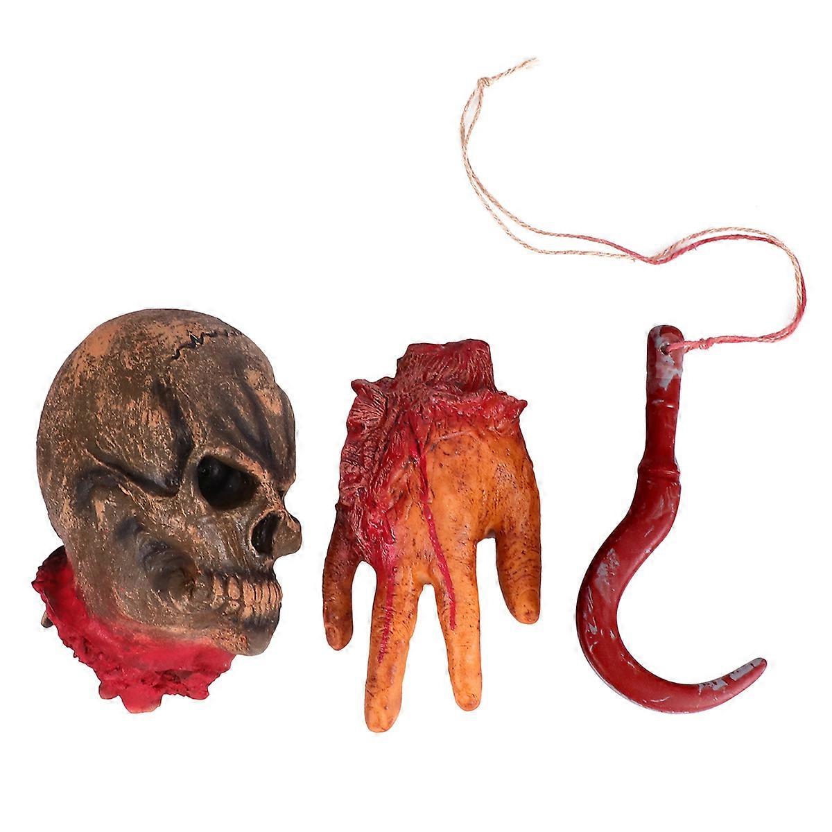 Assorted Color Vinyl Halloween Body Parts Prank Prop for Scary Decoration and Party Use 70100