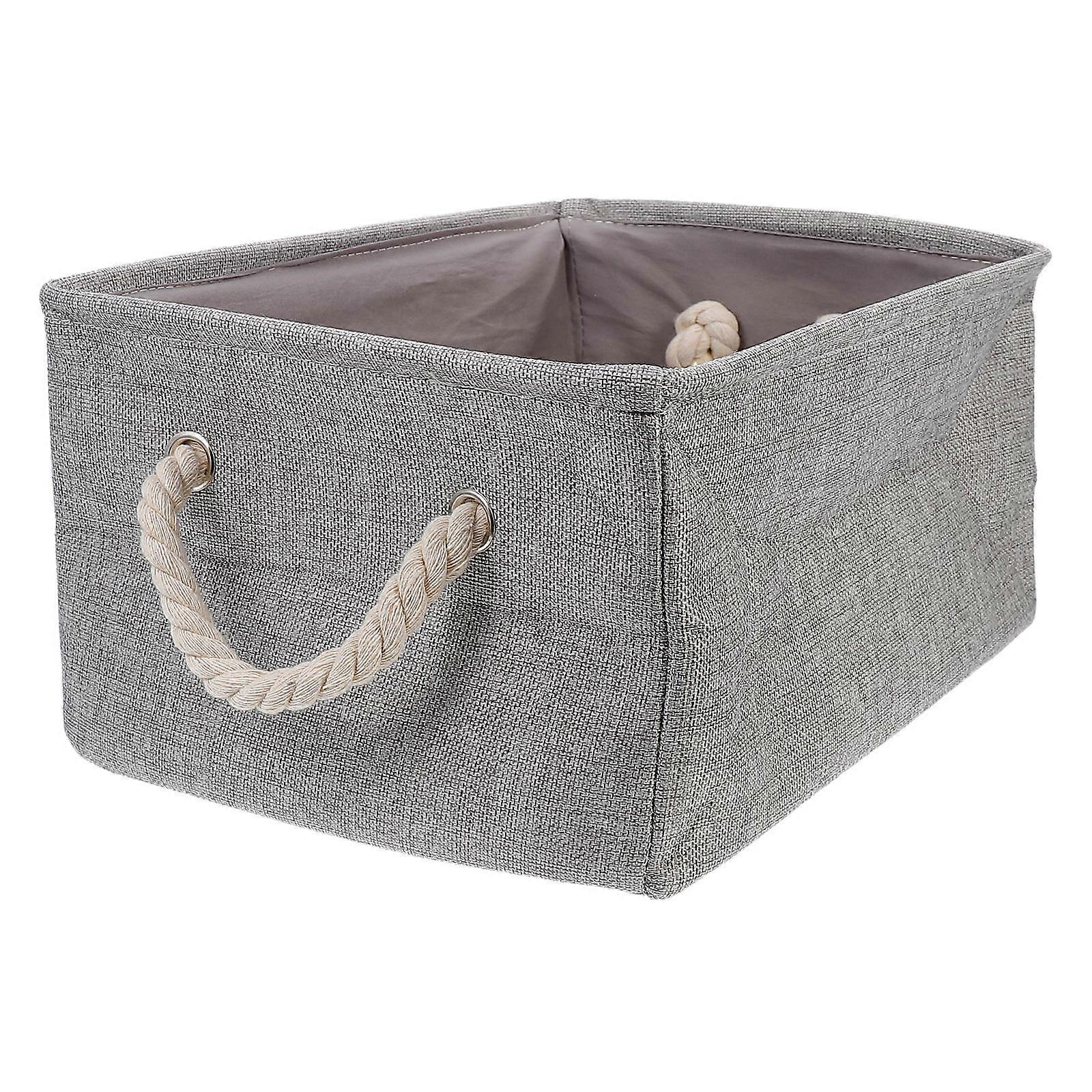 Storage Basket Multi Purpose Container Organizer Toy Box with Handle