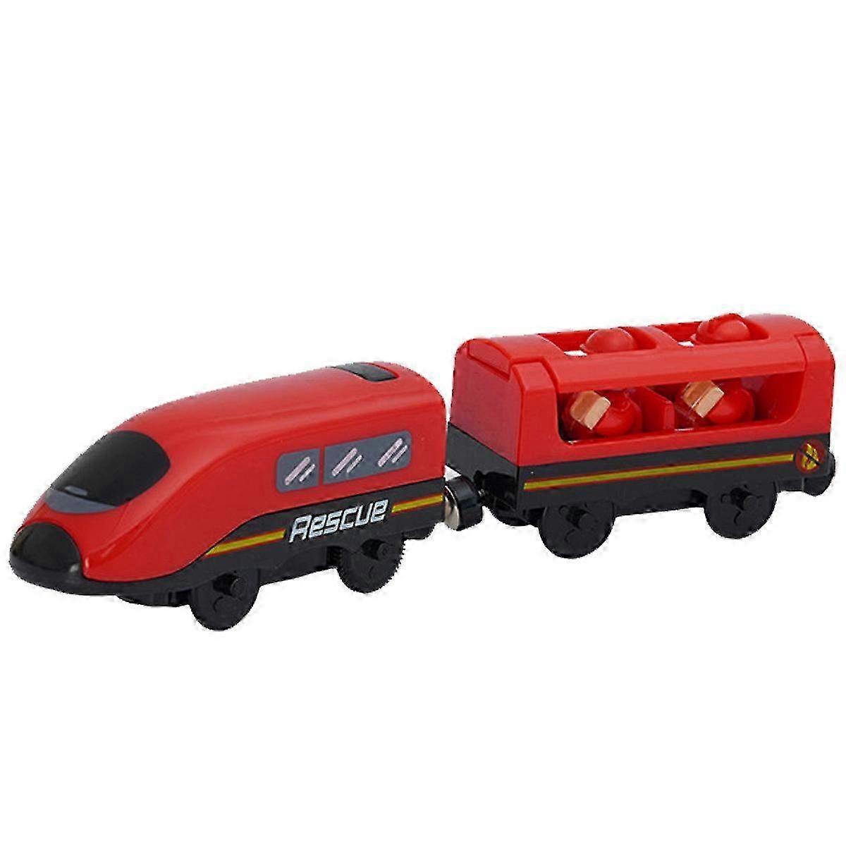 Battery Operated Wooden Train Set for Toddlers 3 Years+ - Complete Train Toys Set with Wooden Tracks for Endless Fun