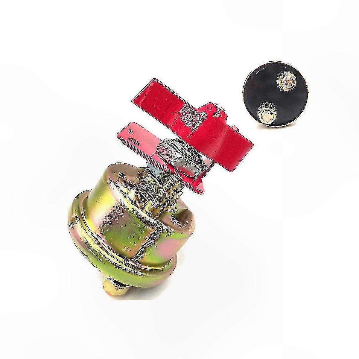 Heavy-Duty Battery Disconnect Switch with Lock Bracket for Forklift, Excavator, Marine Applications Power Cut-Off Solution