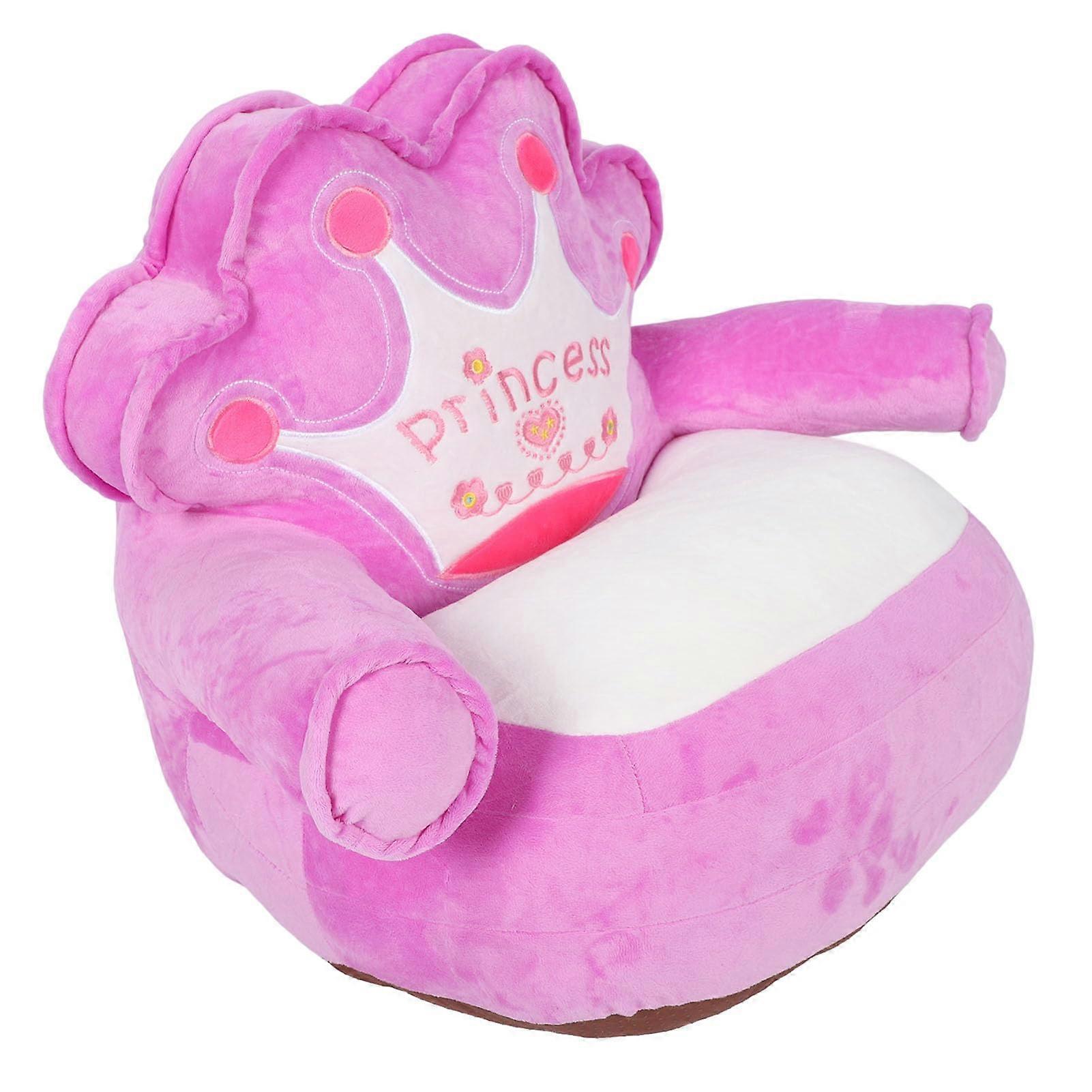 Sofa for, Toddler Chair Sweet Portable Cardboard for Indoor Use (Purple)