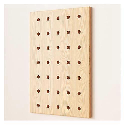 Pegboard Wood Panels 40x60cm - Wall-Mount Organizer Set, Display Panel For Garage & Workshop, Pegboard Tool Organizer
