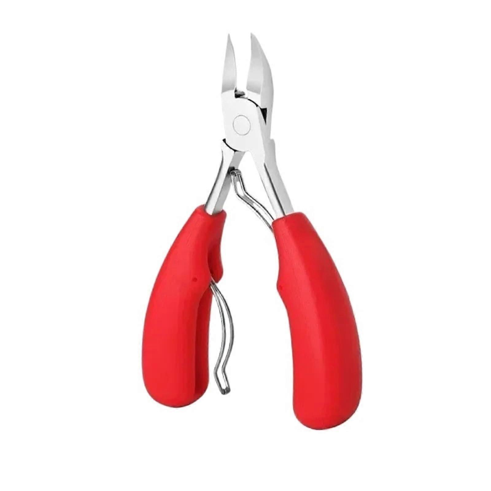 Nail Nipper For Ingrown Toenails Podiatry Tool Cuticle Cutter Pedicure And Manicure Tool Type B Red