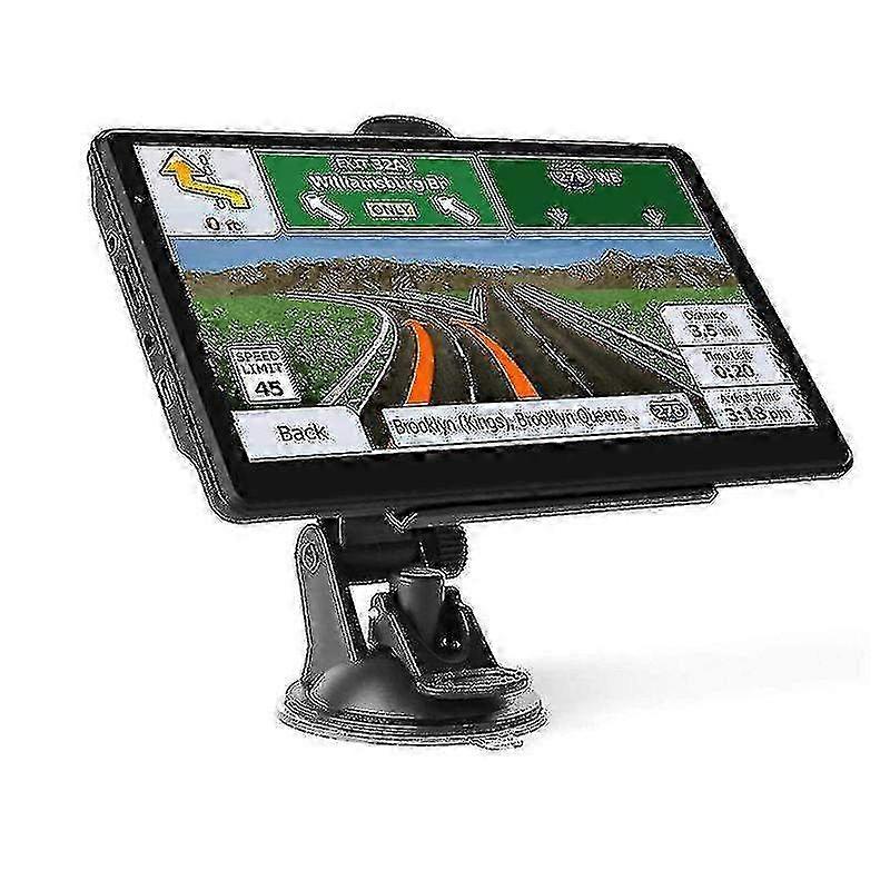 7-inch Touch Screen GPS Navigation System for Car and Truck with Lifetime Free Map Updates, Voice Guidance, Speed Camera Alerts, and Route Planning