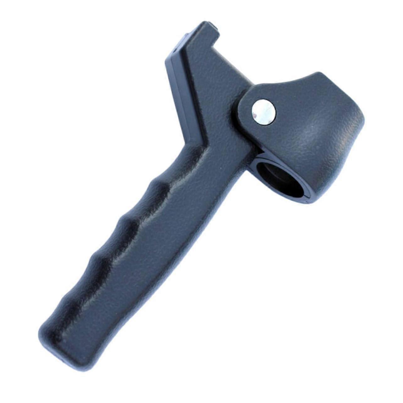 Crutch Handle Black Ergonomic Grip For Crutches Fits Standard Tube Diameter Comfortable Practical Walking Aid Accessory