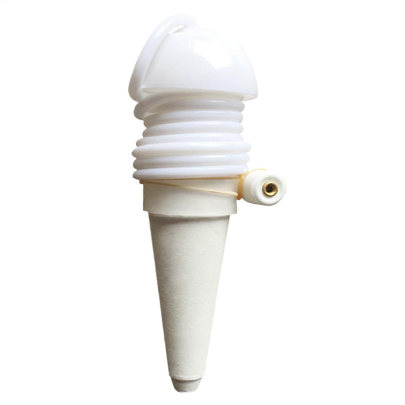 Plant Watering Spikes | Wine Bottle Watering Stakes | Slow Release Automatic Dripper Device For Potting Garden Creamy