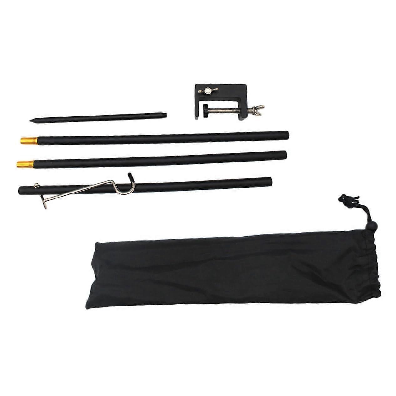 Camping Lantern Stand - Sturdy Portable Lightweight Lamp Pole for Outdoor Use, Adjustable Height, Durable Material