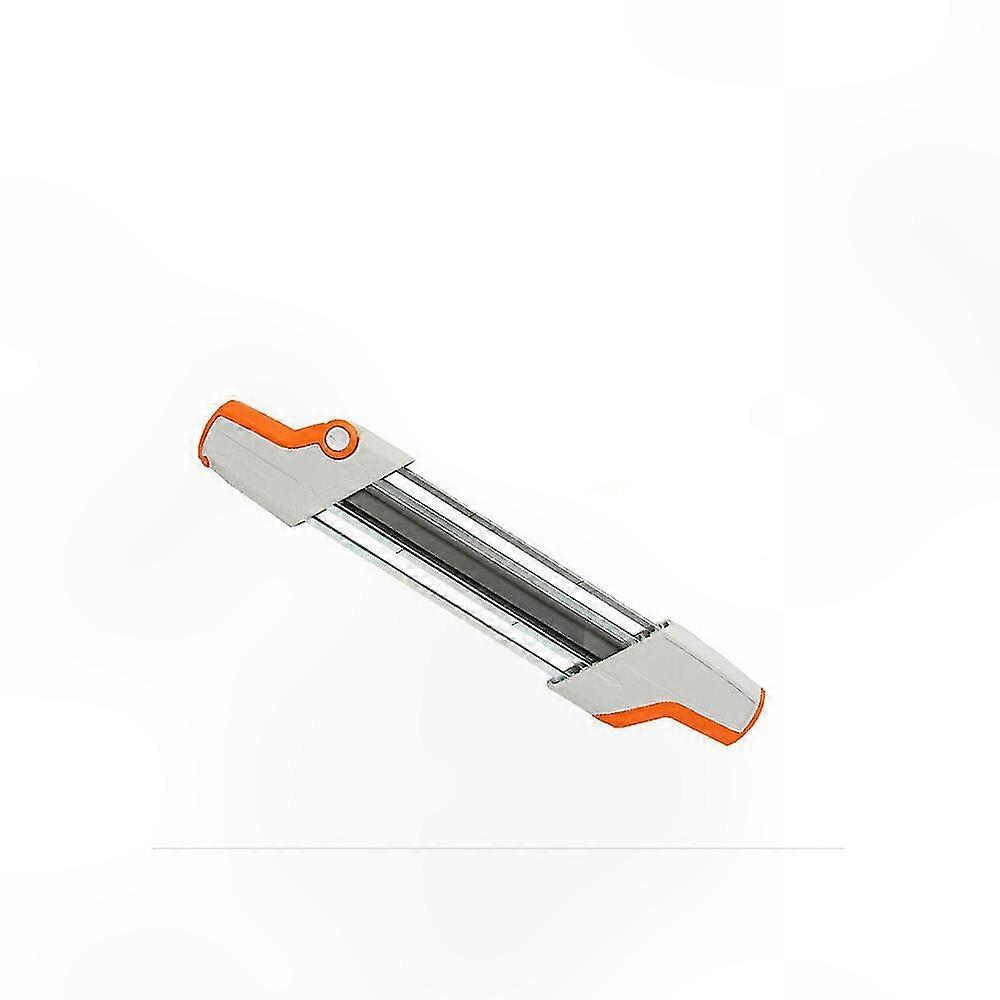 White Chainsaw Chain File Holder, 32x6.85x2.53cm, Tool Accessory for Sharpening