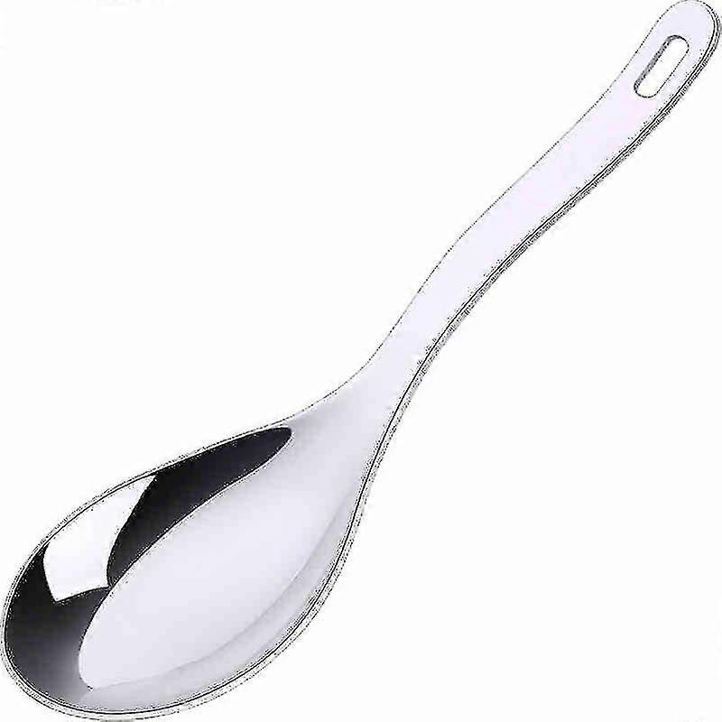 Stainless Steel Long Handle Serving Spoon for Restaurant & Home Use