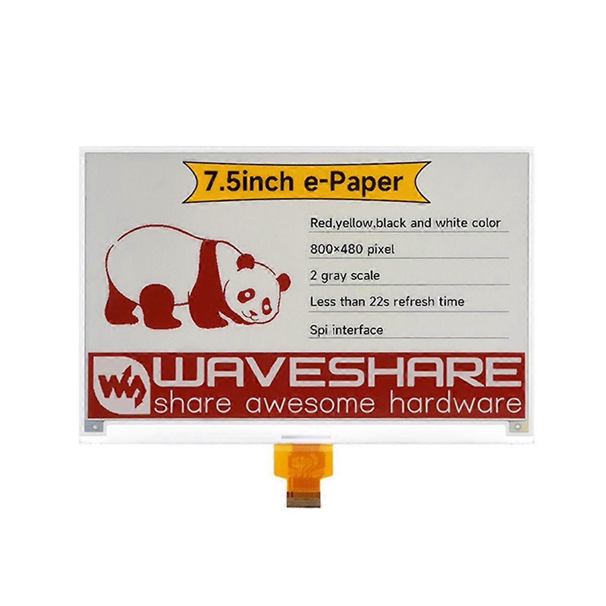 7.5 Inch E-Ink Display Screen for
