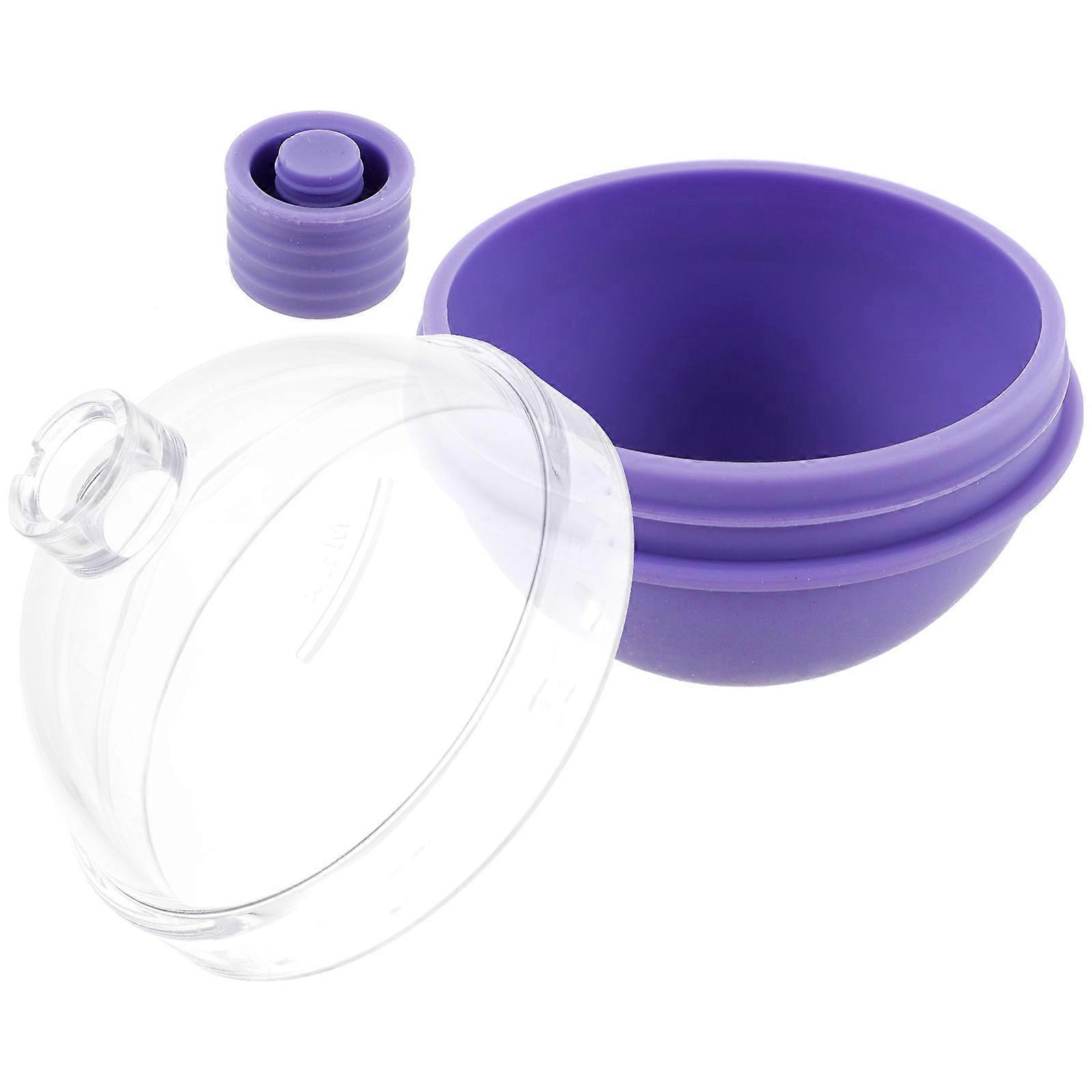 Ice Ball Maker with Lattice Mold for Whiskey Cocktails – Easy Release Reusable Compact Design for Home Use