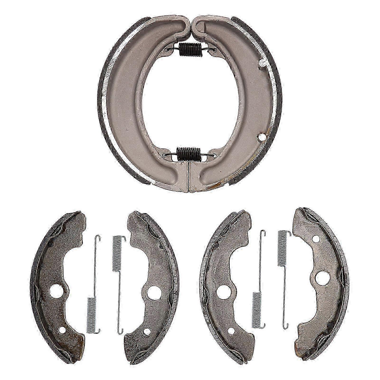 Rear Brake Shoes Set with Spring Replacement for TRX300FW FOURTRAX 300 4x4 ATV
