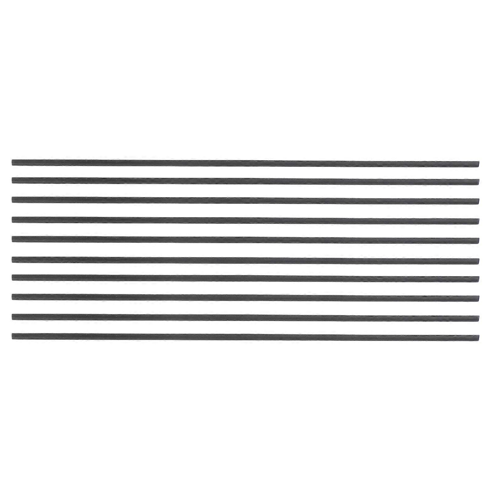High Density Graphite Stir Rods for Metal Casting, Smelting & Laboratory Use – Uniform Conductivity, 10pcs