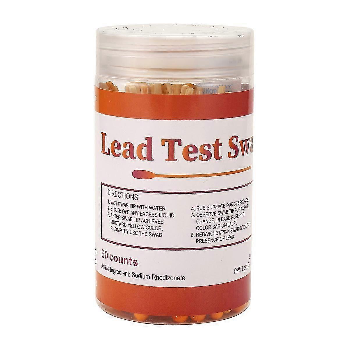 Lead Test Kit Swabs - Lead Paint Test Kit, (60PCS)