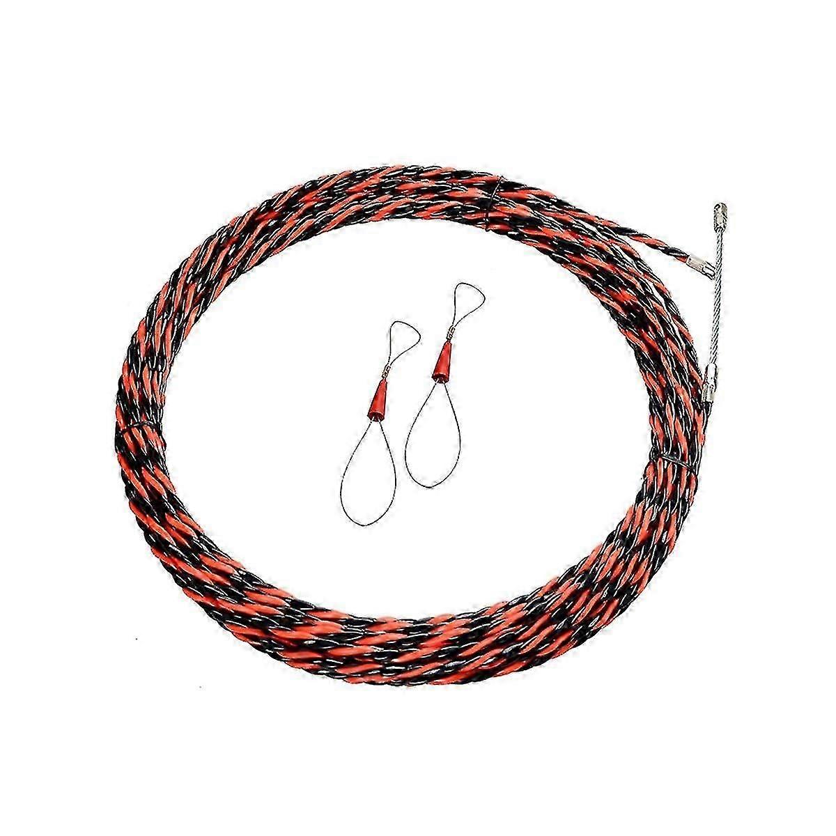 Electrician Threader Set Lead Tool 20m Cable Wire Guide 3-strand Wall Threader Cable Stringer