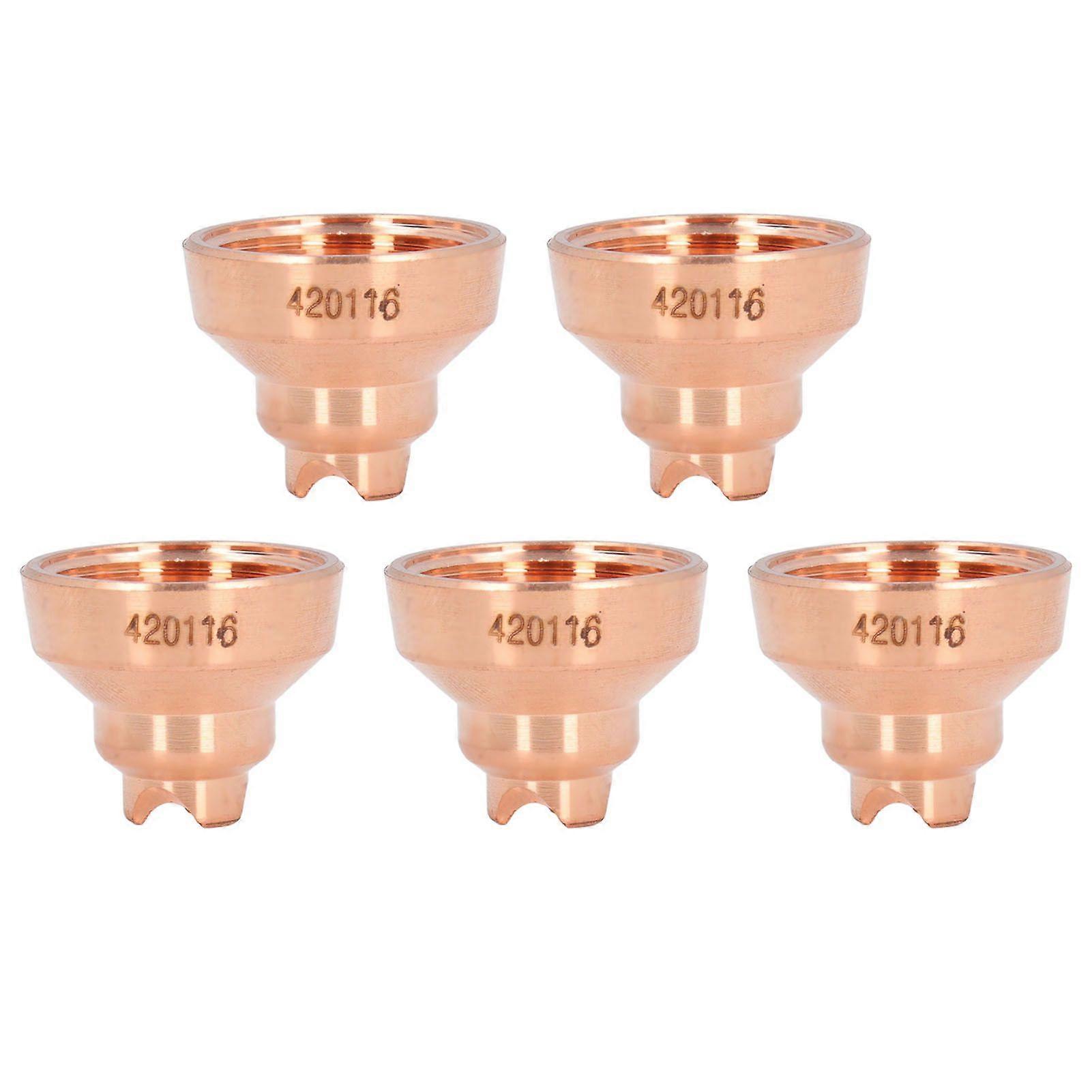 5PCS Consumables Tip Shield Brass Hand Drag Cutting Torch Shield for PMX 30XP Consumables