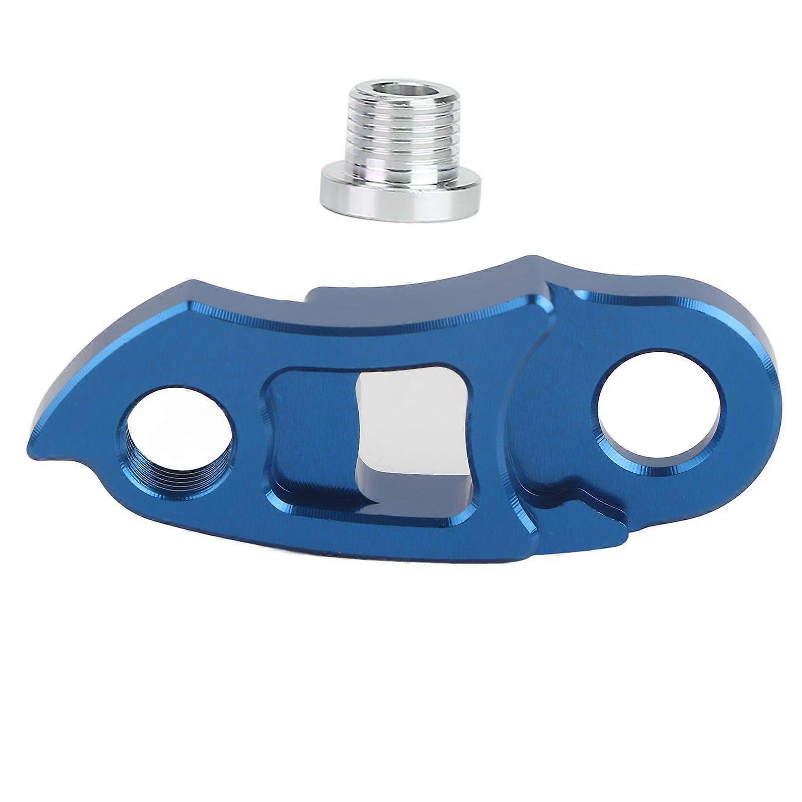 Bicycle Bike Rear Derailleur Hanger Extension Frame Gear Tail Hook Extender (Blue)