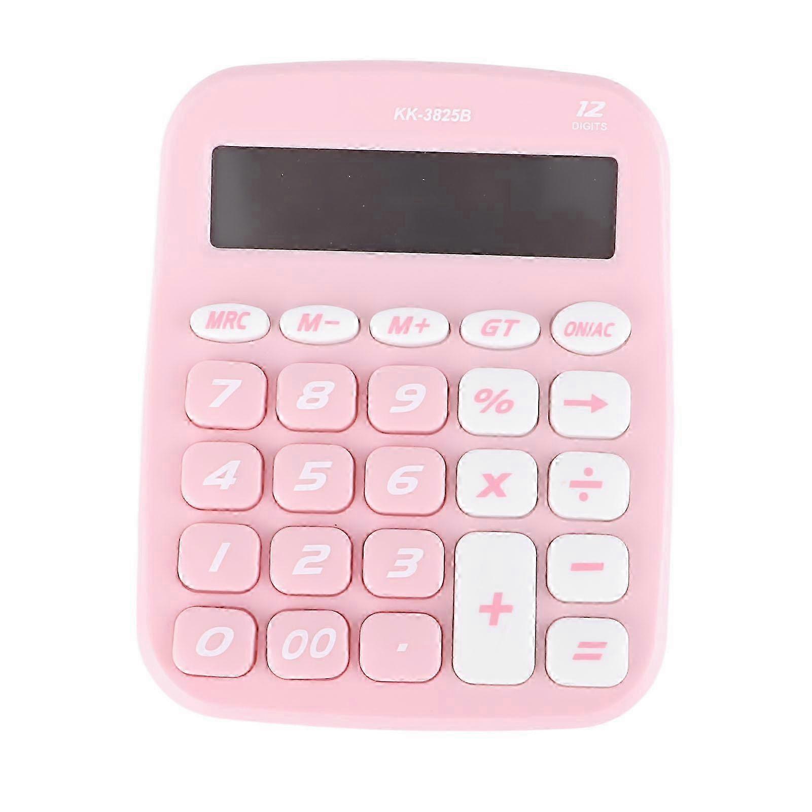 Desktop Calculator Large Buttons Battery Powered Electronic Calculator for Home Classroom Office Use 2025
