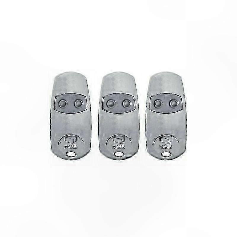 3-Pack Fixed Code Remote Control, 433.92 MHz Frequency for Gates and Garage Doors