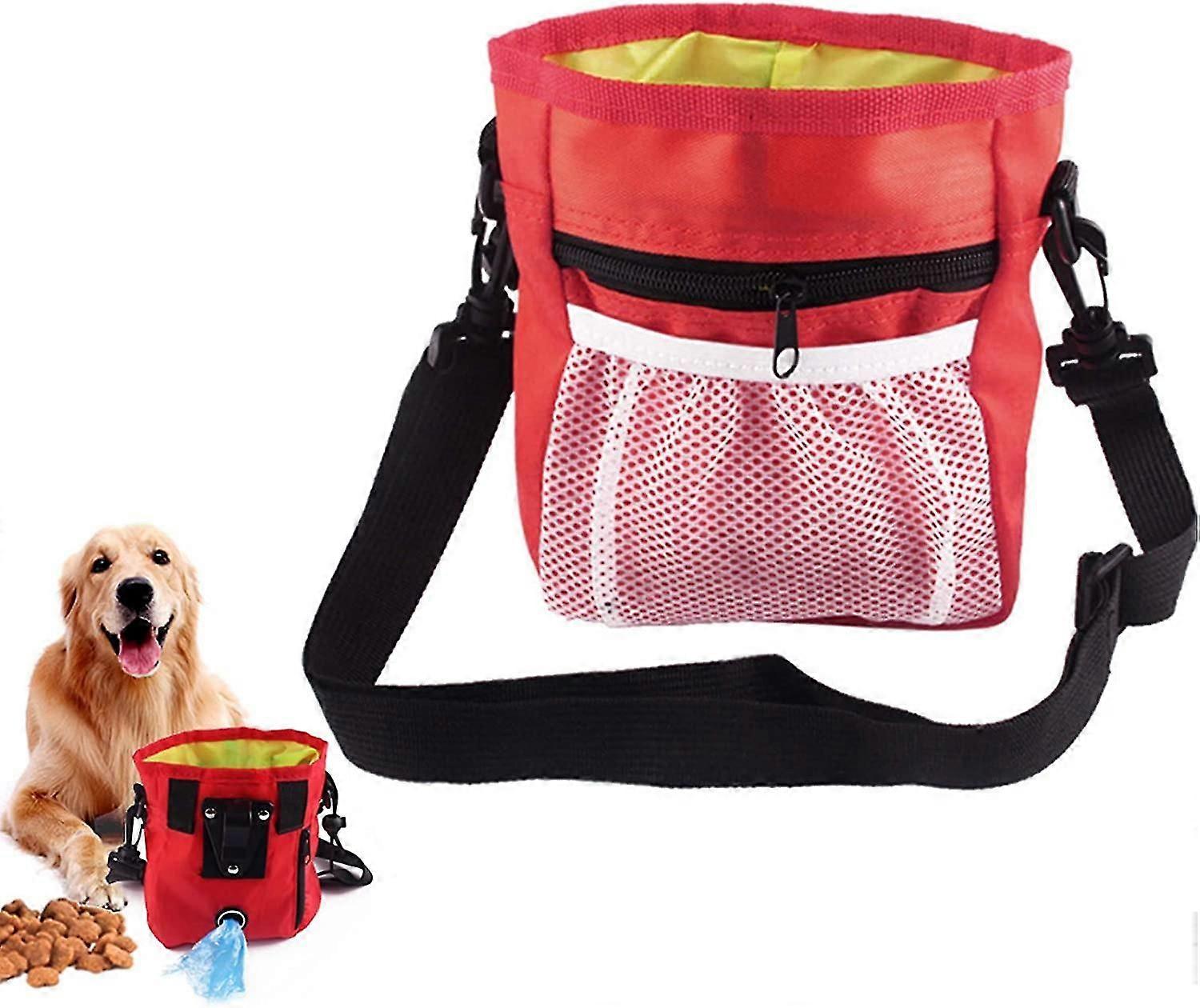 ドッグフードバッグ、犬のトレーニングと食品保管用の防水おやつバッグ