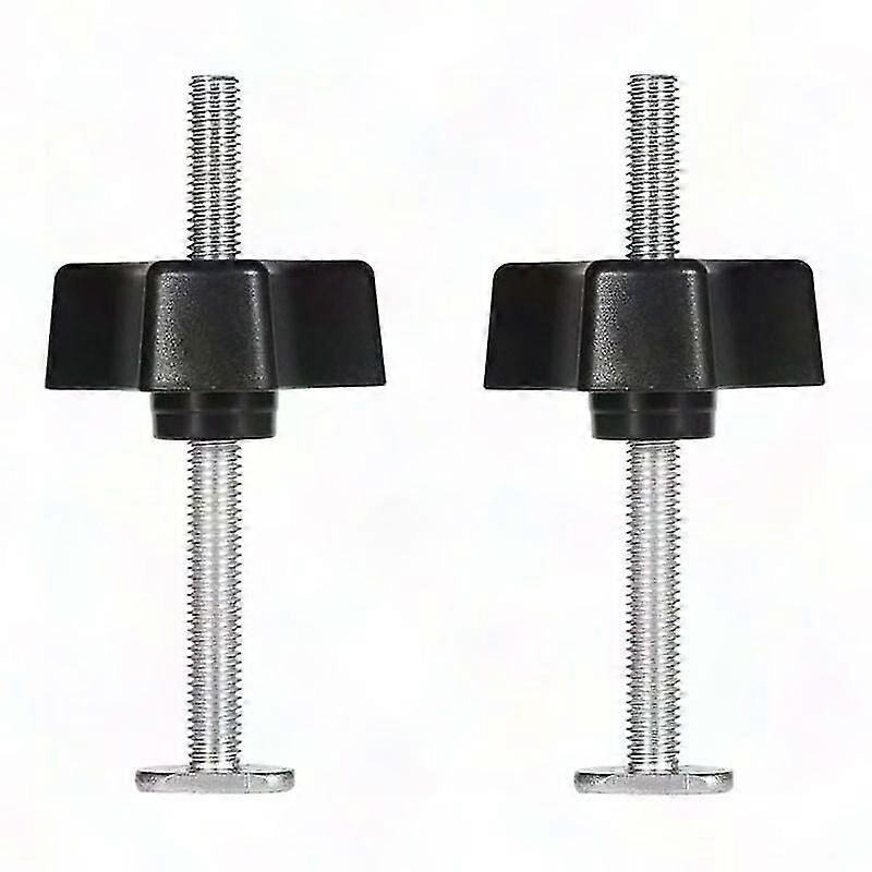 T-Slot Clamp for Woodworking - Quick Fixing Tool with T-Track & Metal T-Slot (2pcs T Screws + 2pcs Button Nut)