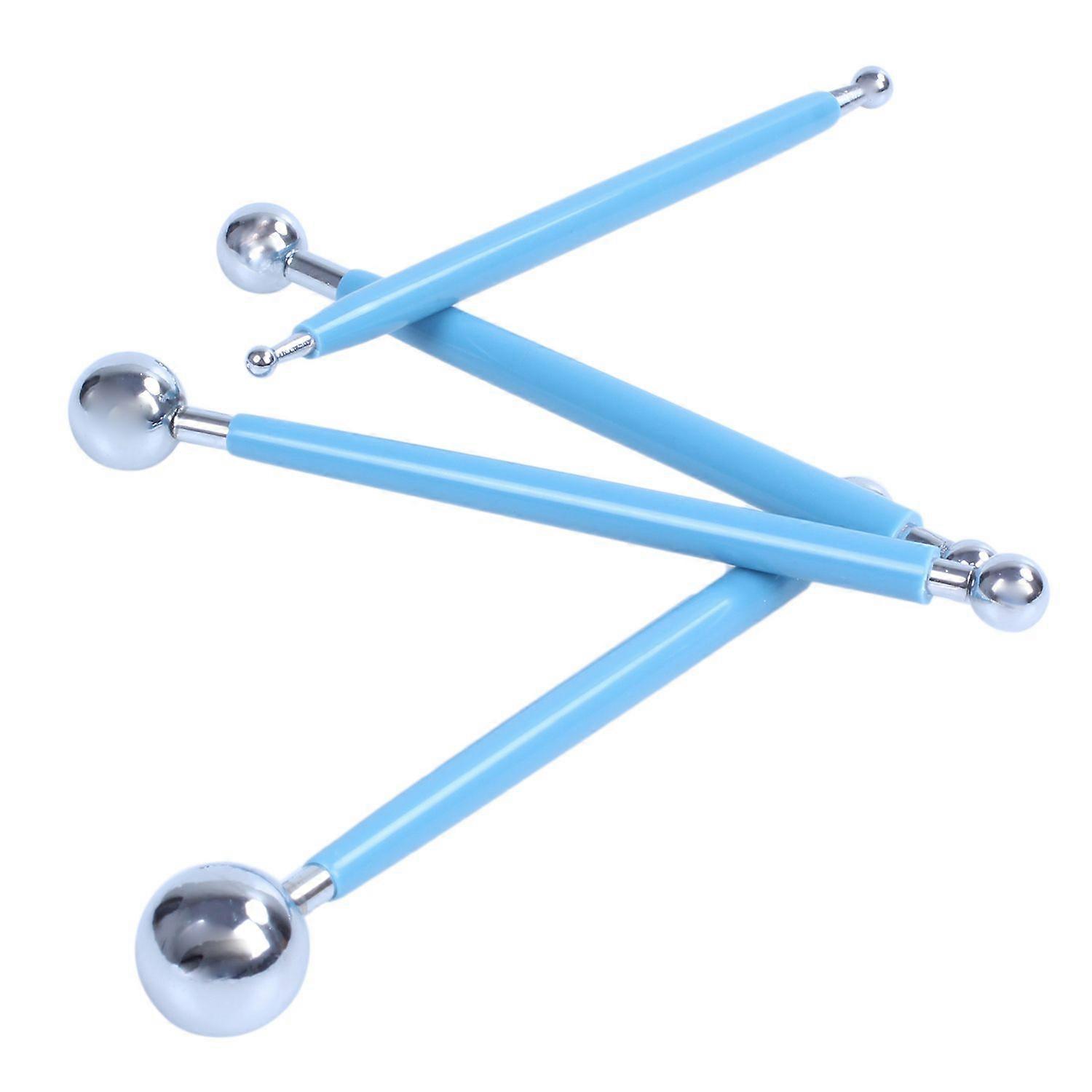 Metal Ball Stylus Clay Ceramics Pottery Sculpting Modeling Tool Set