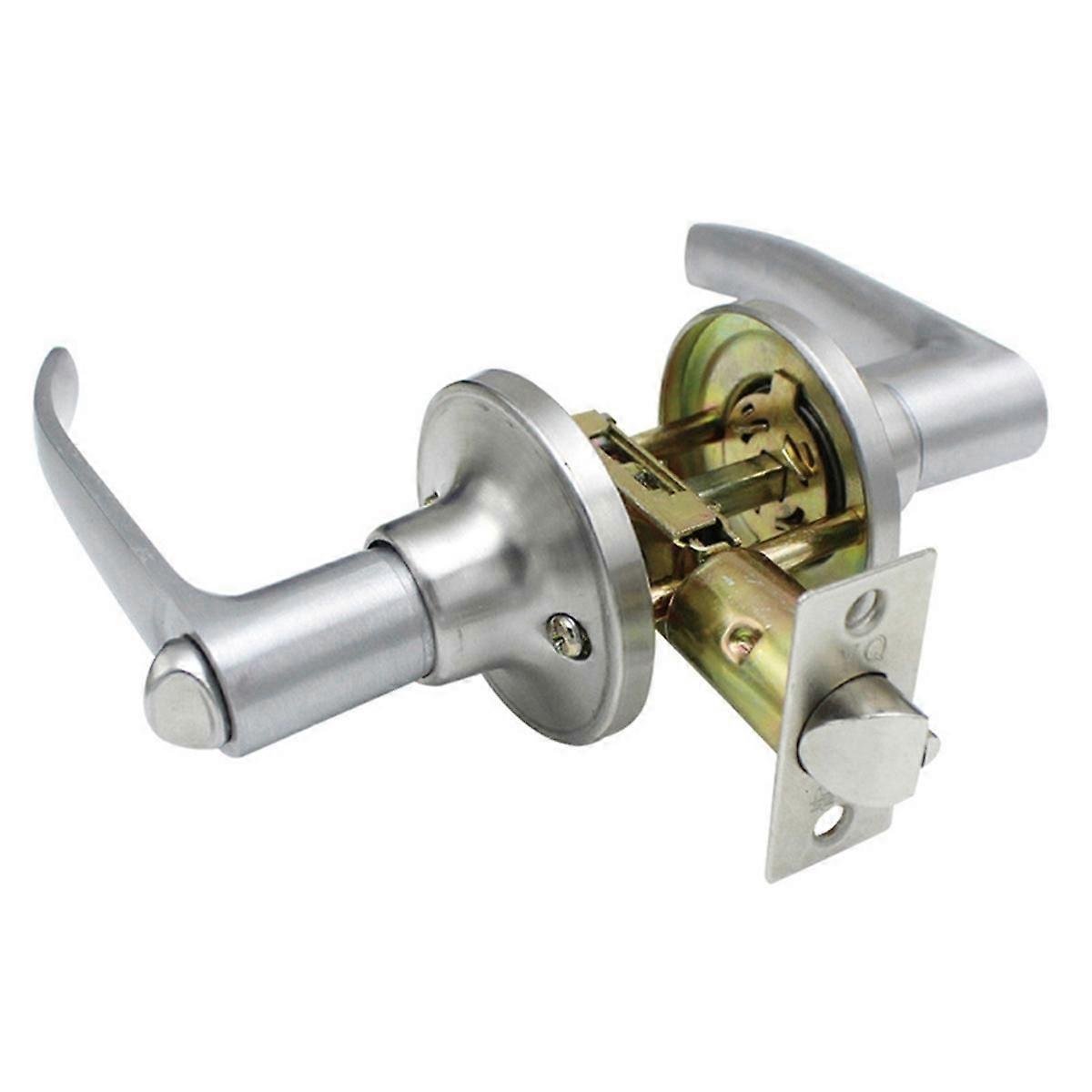 Door Handle Lock Entry Sliding Front Doors Entrance Keyed Locks Home Use for Bedroom Living Room In