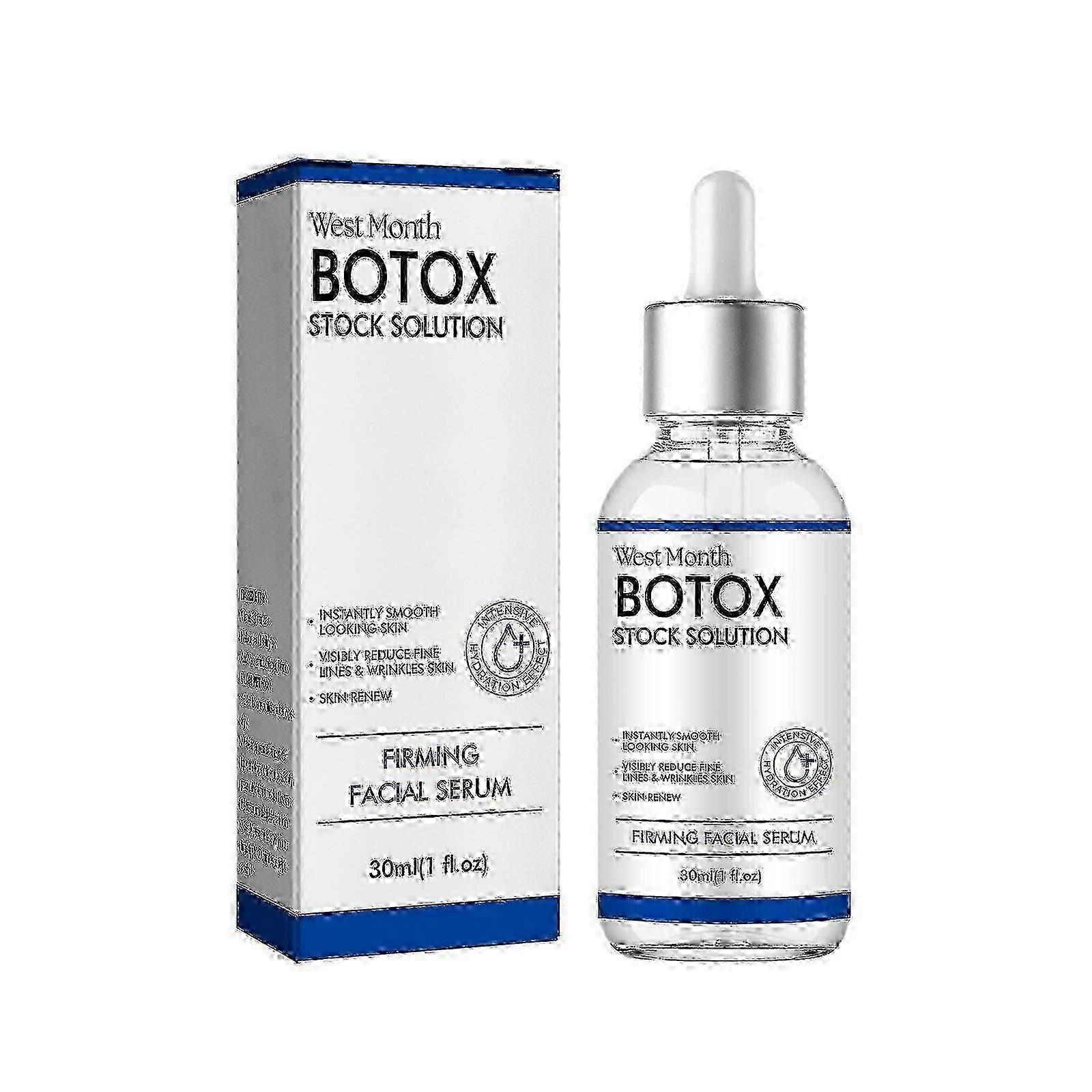 Btx Stock Solution Facial Serum, Btx Face Serum,anti-ageing Serum To Reduce Fine Lines, Wrinkles, Plump Skin 30ml!ZZ7