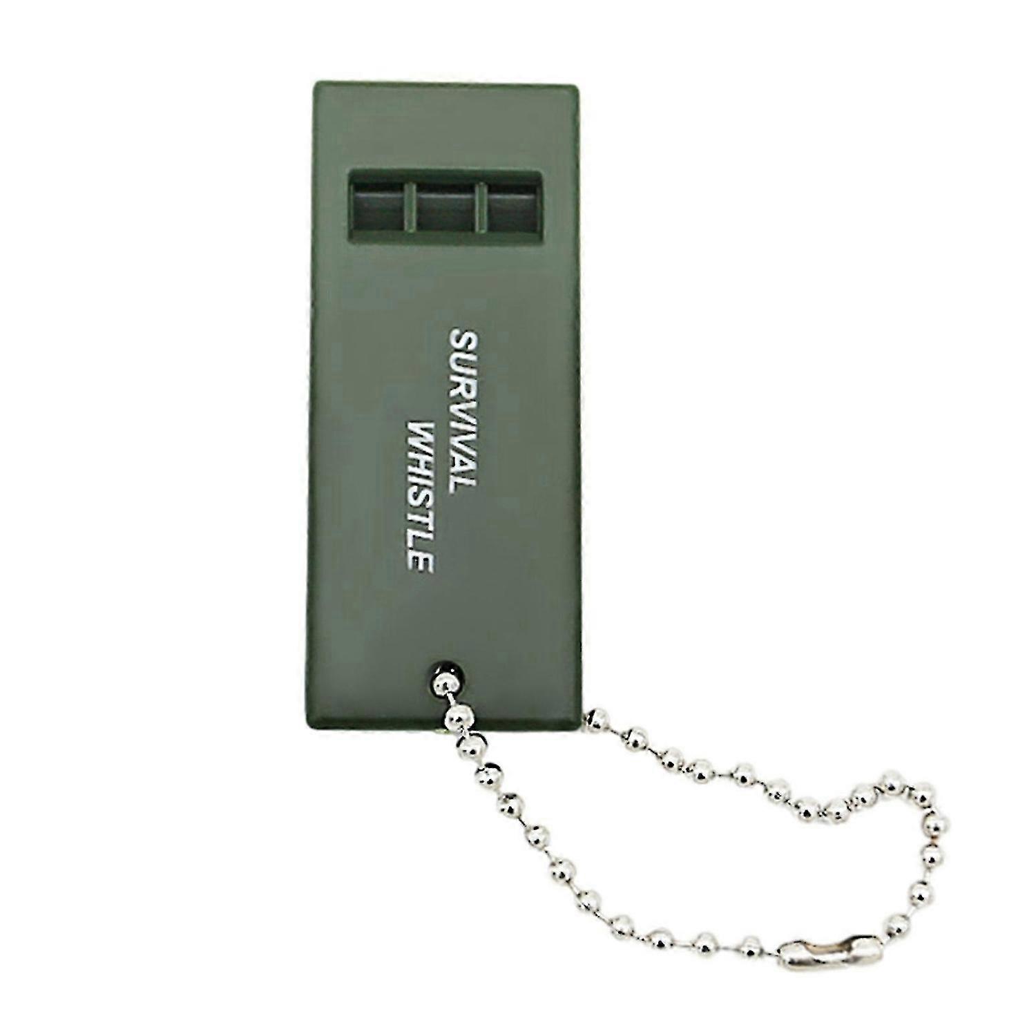 Portable 3-Frequency Whistle High Decibel Survival Whistle Lightweight Emergency