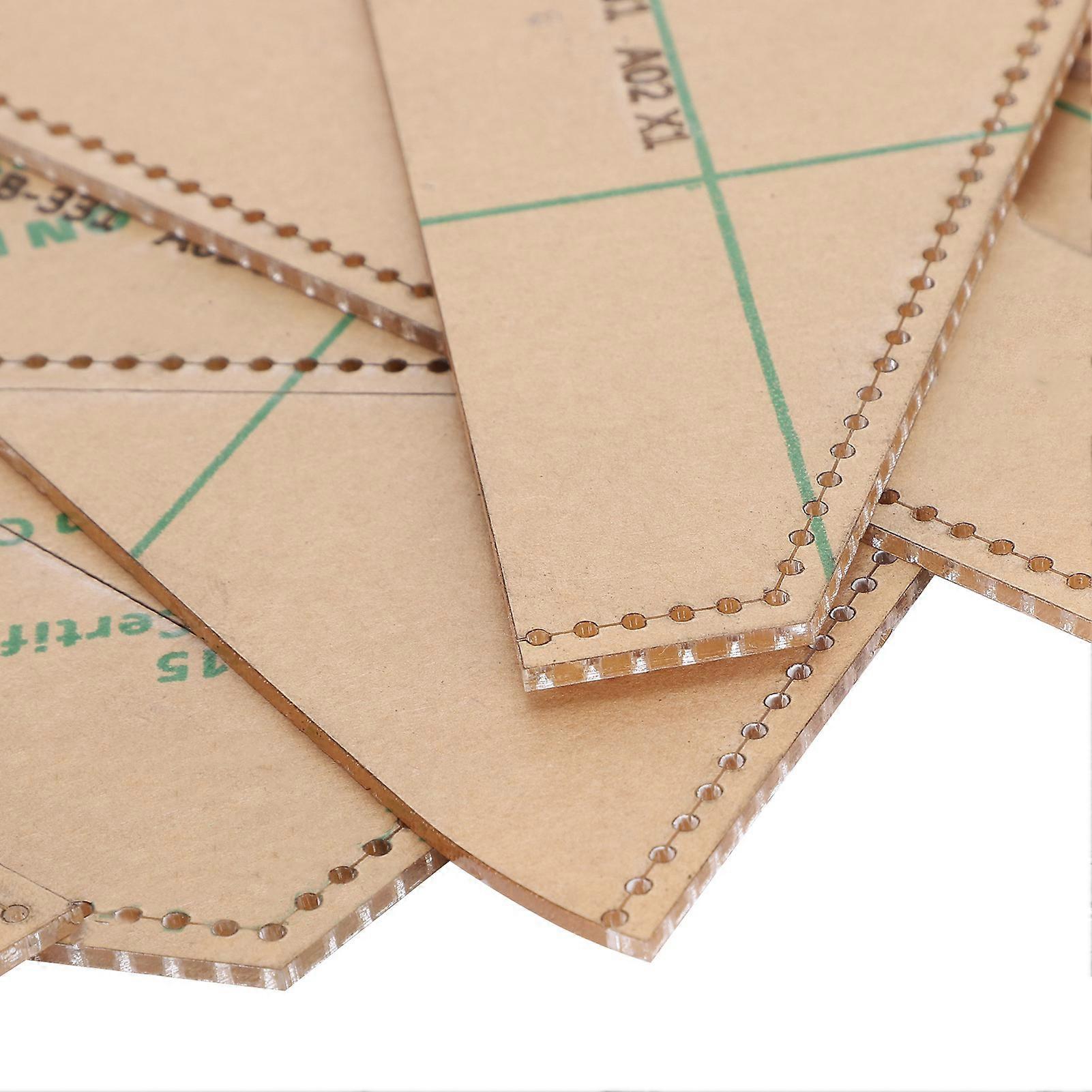 Long Wallet Acrylic Template DIY Mold Stencil Leather Craft Tool