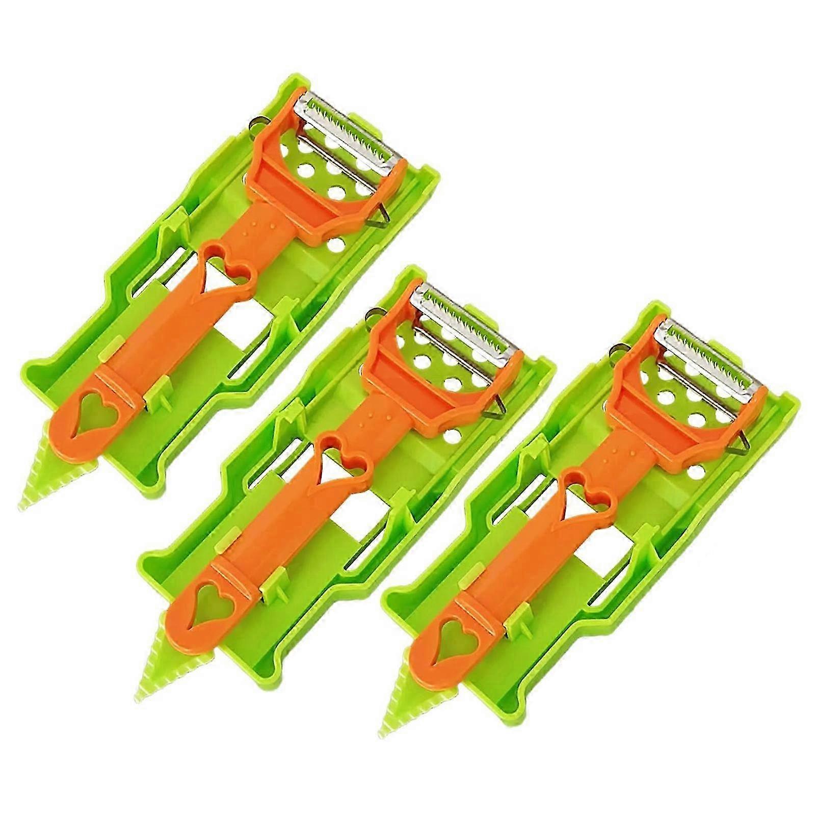 Ergonomic vegetable peeler for easy fruit and veggie peeling