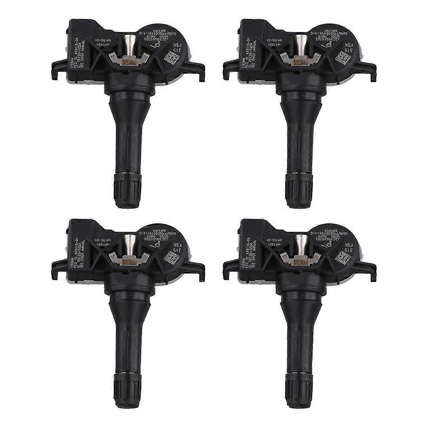 4Pc Car TPMS Sensor for Nissan Tire Pressure Sensor Monitoring System