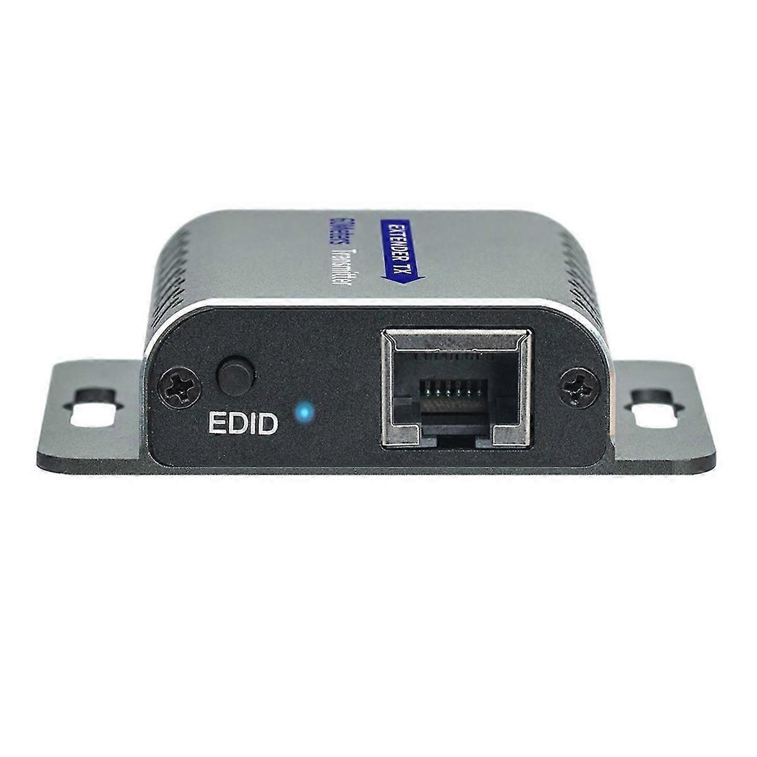 4K 60Hz HDMI-compatible Extender To RJ45 60M 120M Extender B EU PLUG