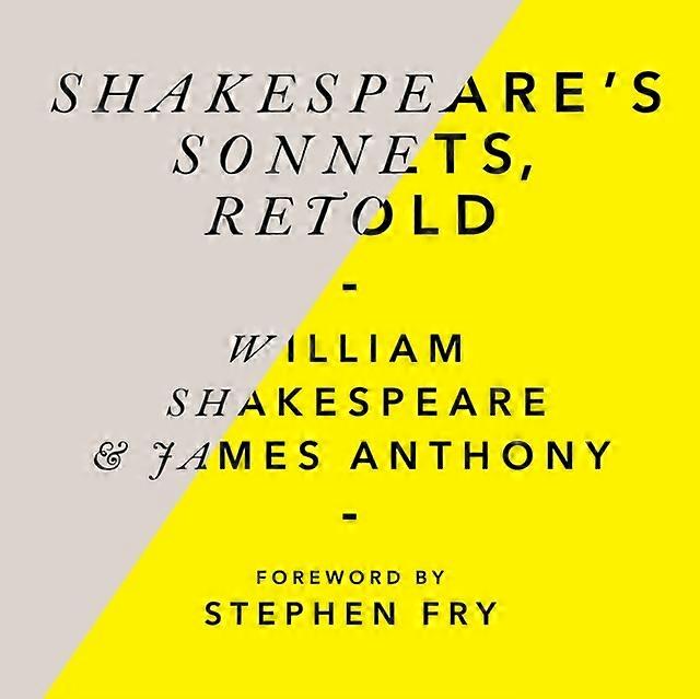 Shakespeares Sonnets Retold by James Anthony CDAudio Book