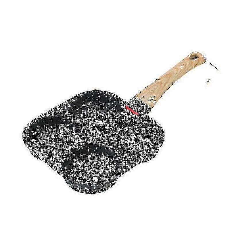 مقلاة البيض ، مقلاة فطيرة غير لاصقة مقلاة بيض مع 4 فتحات بان كيك بيض مقلي 8