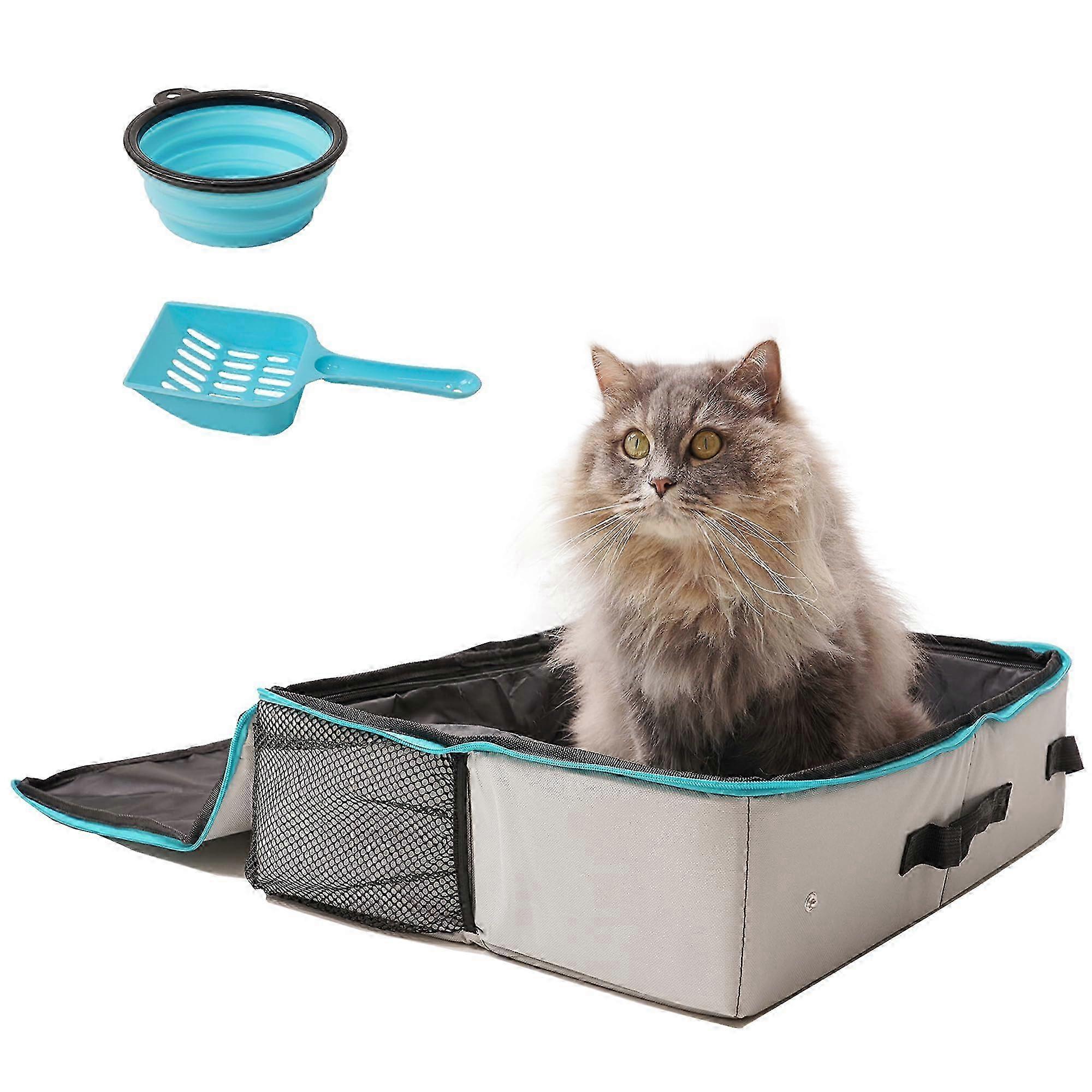 Foldable Travel Litter Box for Car 2025
