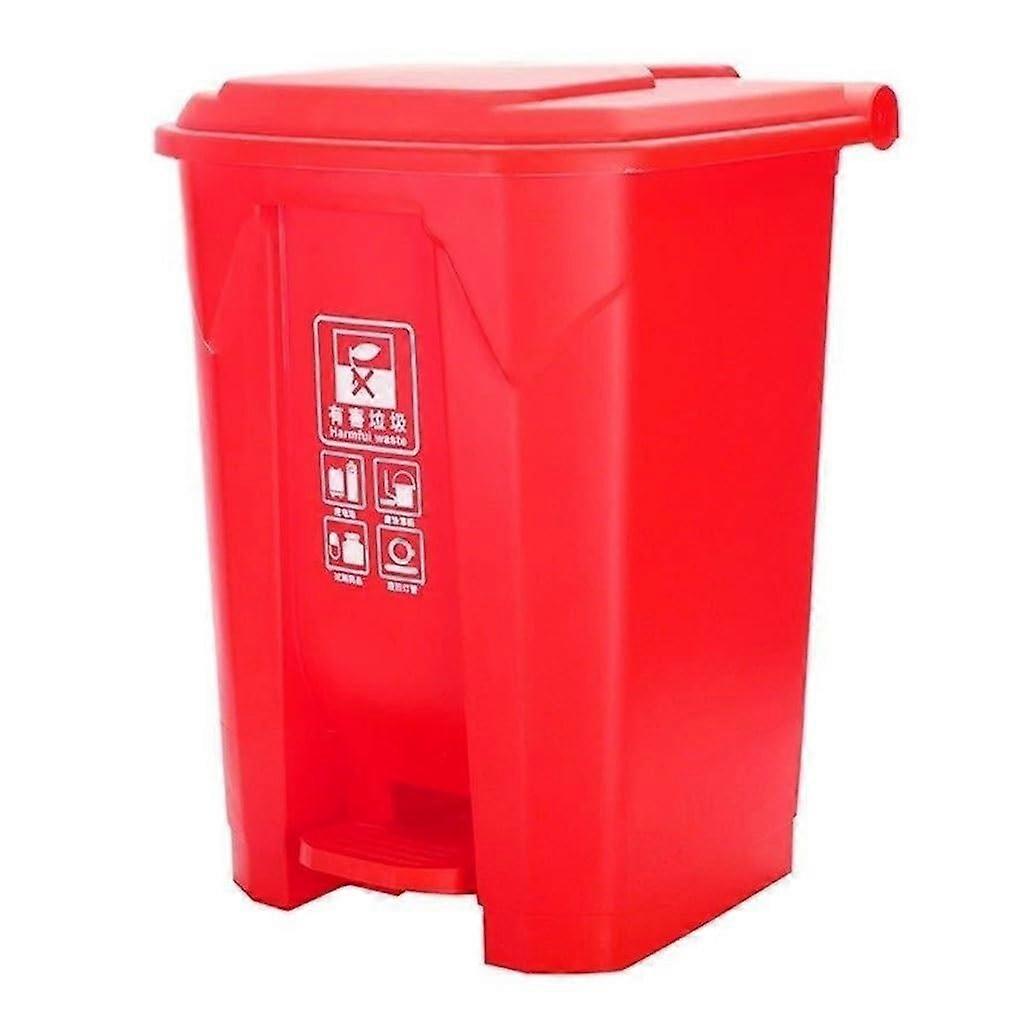 Kitchen Trash Can Capacity Pedal Trash Can With Lid Indoor Outdoor Dustbins Multi Color Options