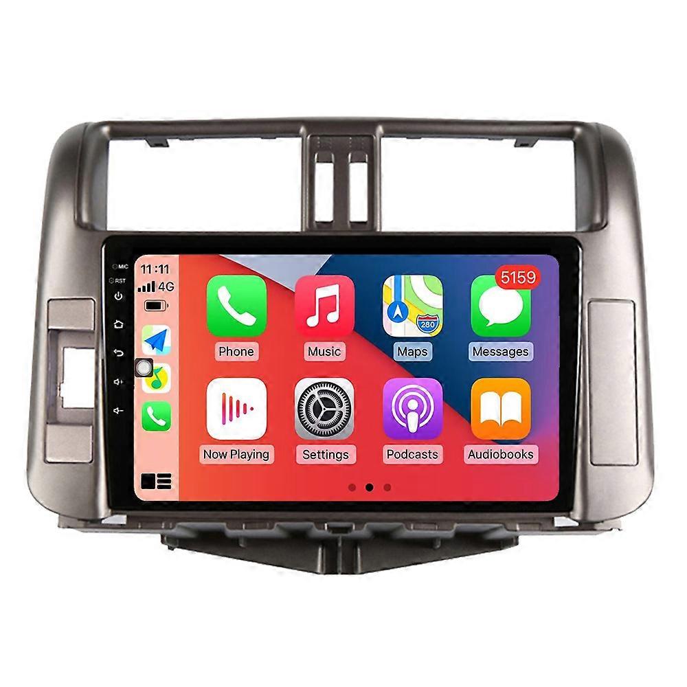 Car Multimedia Player For Toyota Land Cruiser Prado 150 2009 - 2013 CarPlay Android Auto Stereo Radio GPS Navigation Autoradio Bluetooth 2Din Video