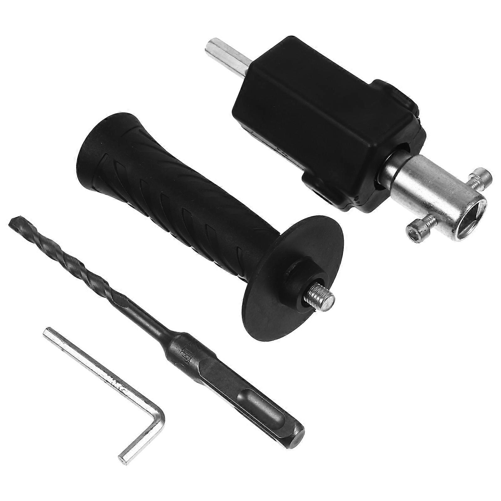 Electric Drill Conversion Head for Grinding Adapter 1Set Black Tool Accessory