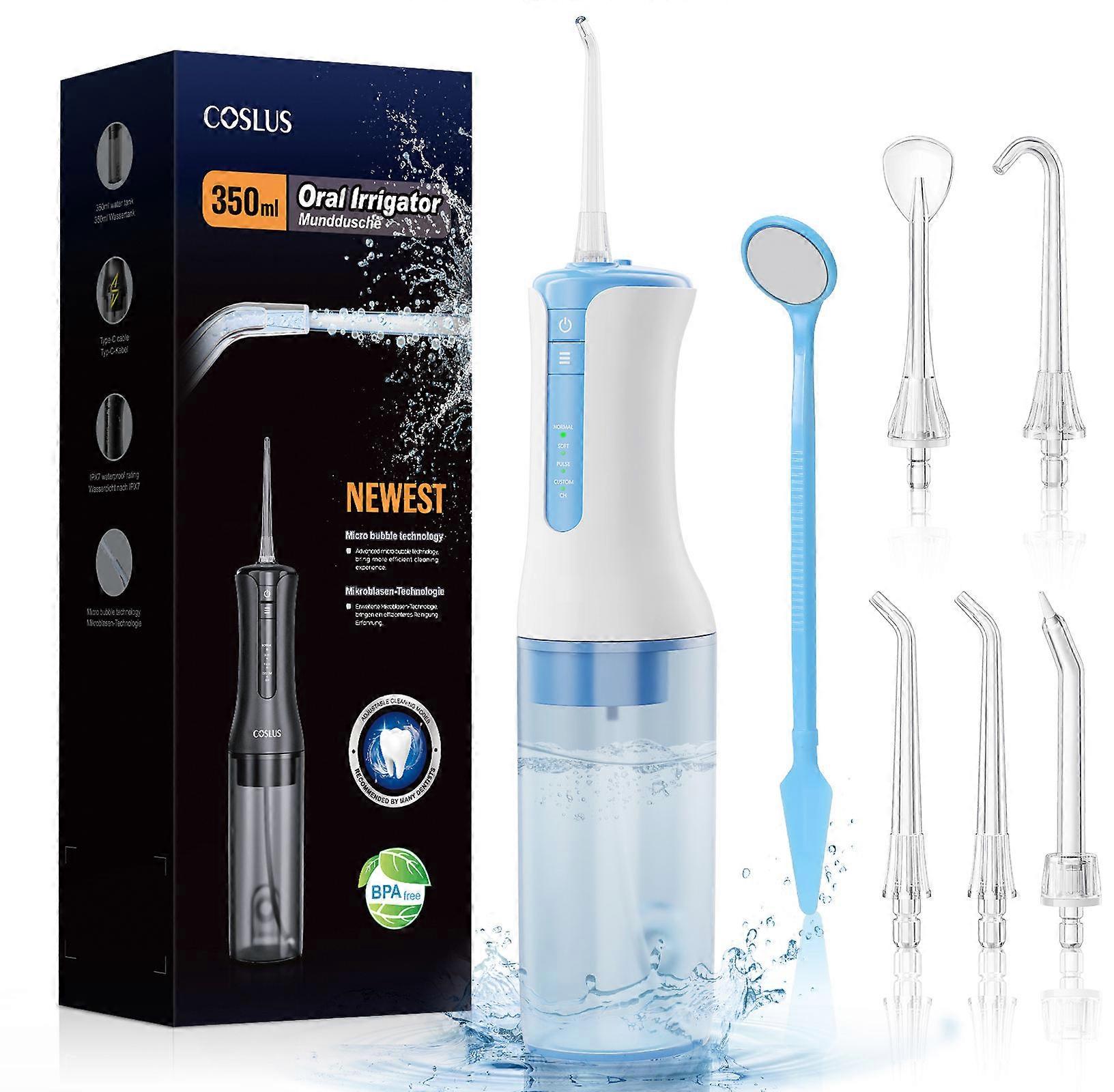 Portable Flosser Coslus Electric Oral Irrigator for Oral Cleaning