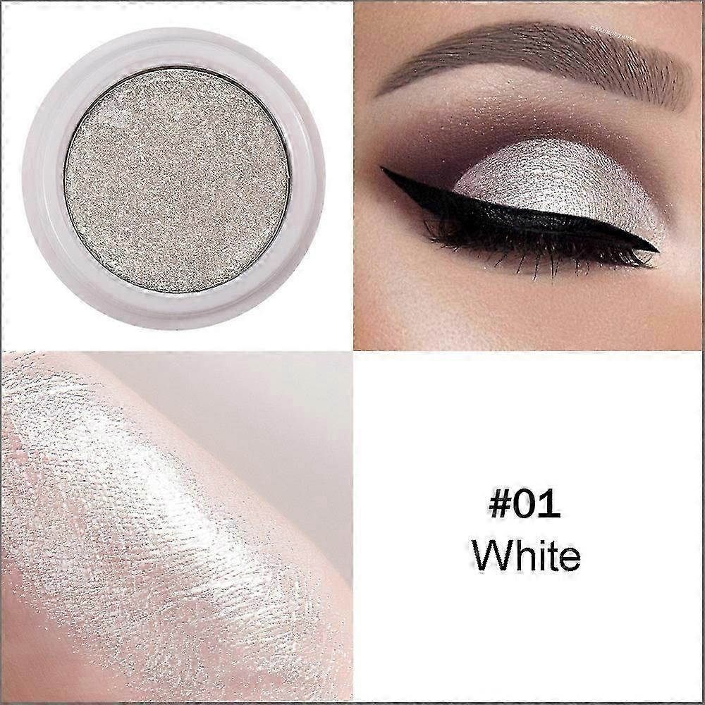 HANDAIYAN Shimmer Cream Matte Eyeshadow Pallete Waterproof Lasting Metallic