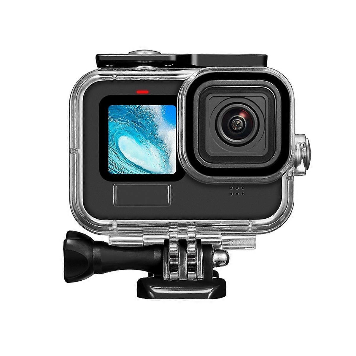 60M Waterproof Case for 12 11 10 9 Action Camera,A