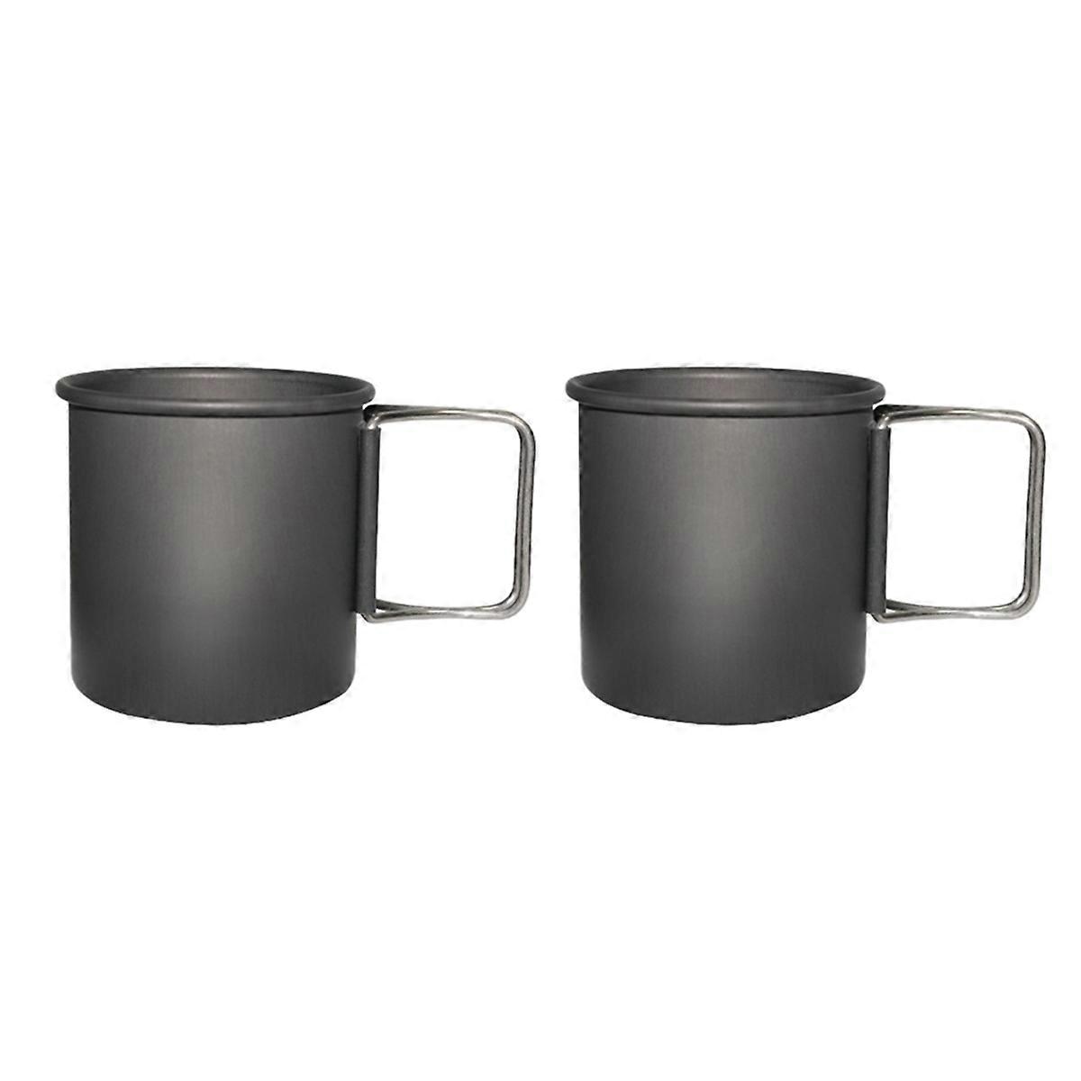 2pcs Outdoor Portable Camping Picnic Cup