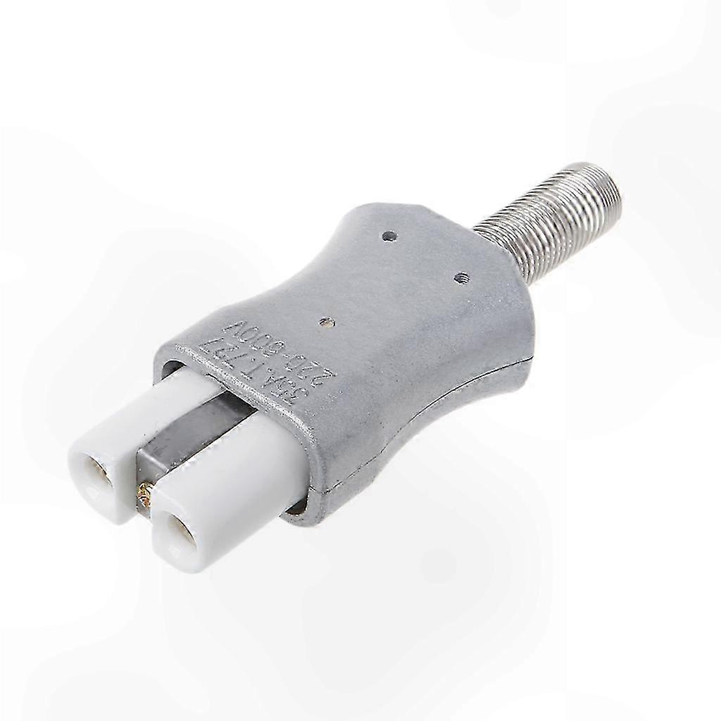 Heat-Resistant Socket Plug for Electric Heaters and Ceramic Heating Elements