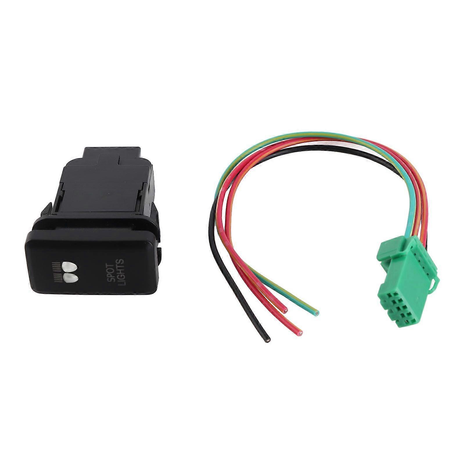 12V Blue LED Car Auto On Off Rocker Toggle Switch for Landcruiser SPOT LIGHTS