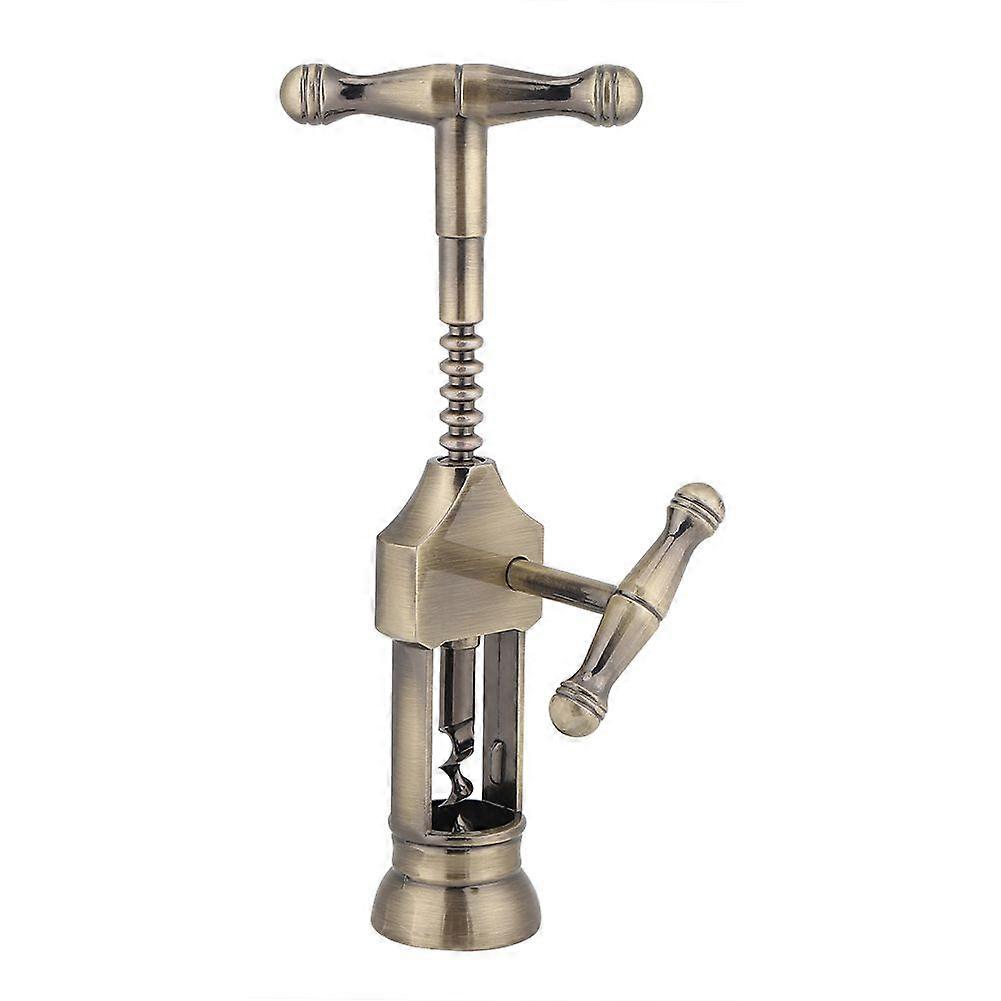 Portable Retro Red Wine Bottle Opener Corkscrew Cork Puller Bar Tools