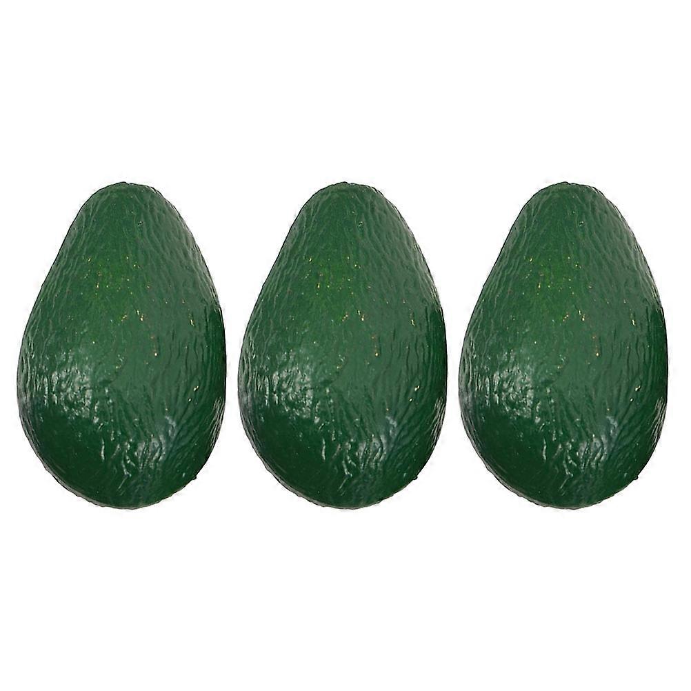 Artificial Fruits for Decoration Realistic Avocado Models 12Pcs Plastic