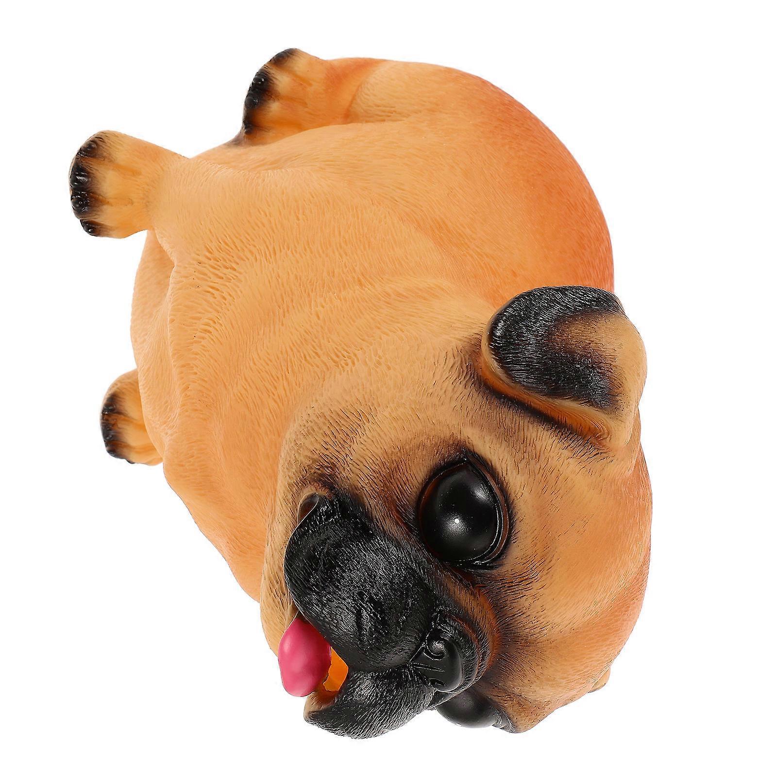Cute Dog Coin Bank Puppy Piggy Bank for Children Saving 2Pcs Resin