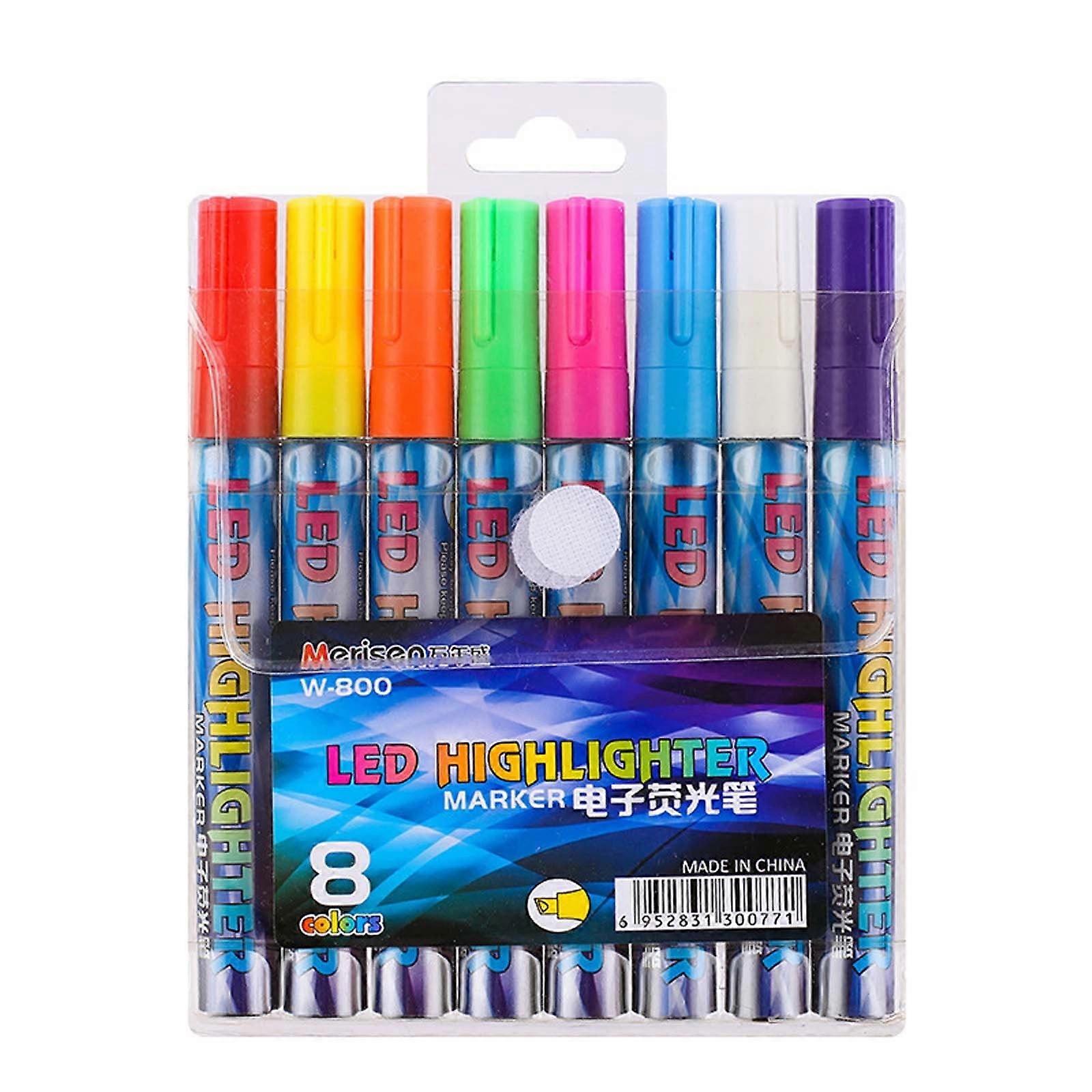 siubich Fluorescent Marker Pen 8 Colors/set for LED Writing Menu Board